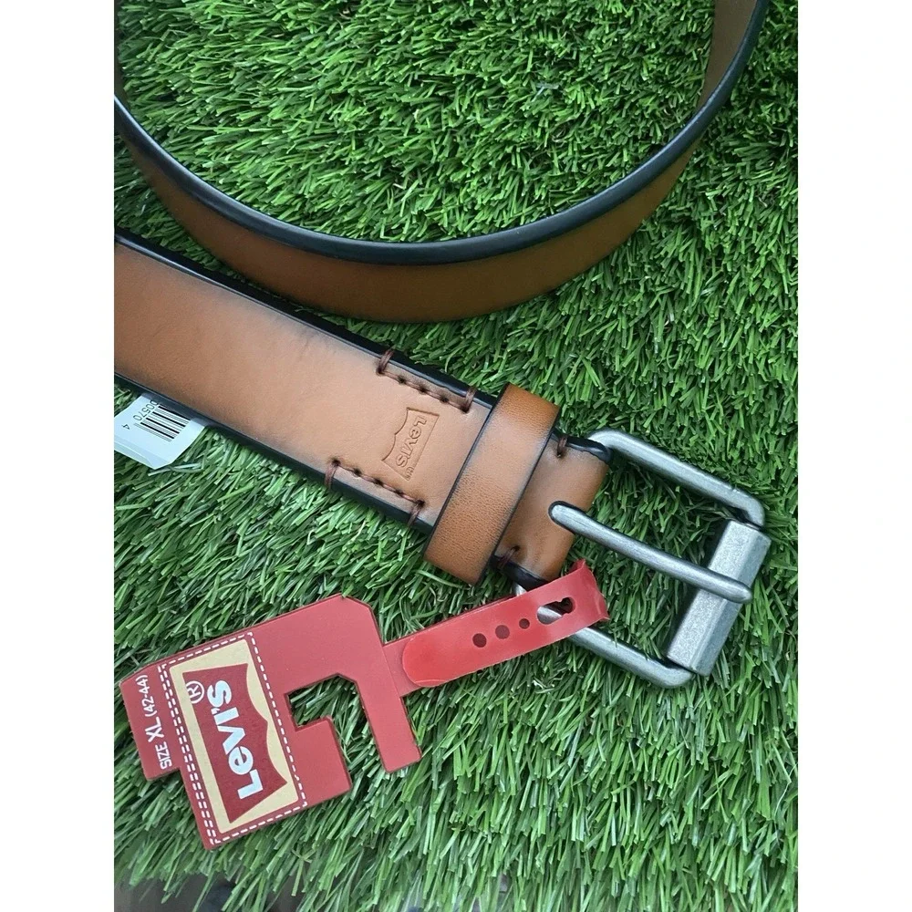 Levi's NWT Brown‎ XLarge XL Belt Men's 42-44 Synthetic Leather